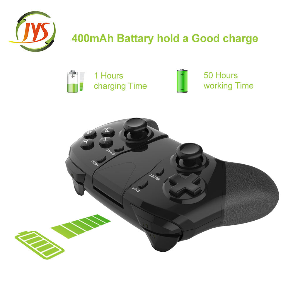 JYS SP101 Universal Bluetooth Gamepad Wireless Controller for iOS/Android Smartphone/Smart TV/TV Box JYS SP101 Universal Bluetooth Gamepad Wireless Controller for iOS/Android Smartphone/Smart TV/TV Box